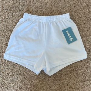 white SOFFE shorts NWT